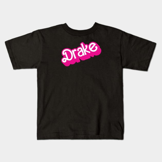 Drake x Barbie Kids T-Shirt by 414graphics